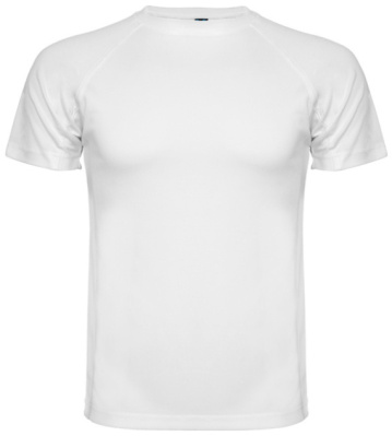 ROLY dětské sportovní tričko MONTECARLO, bílé - 8 roků