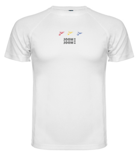 JOOM JOOM pánské badmintonové tričko VALENCIA, bílé - XXL