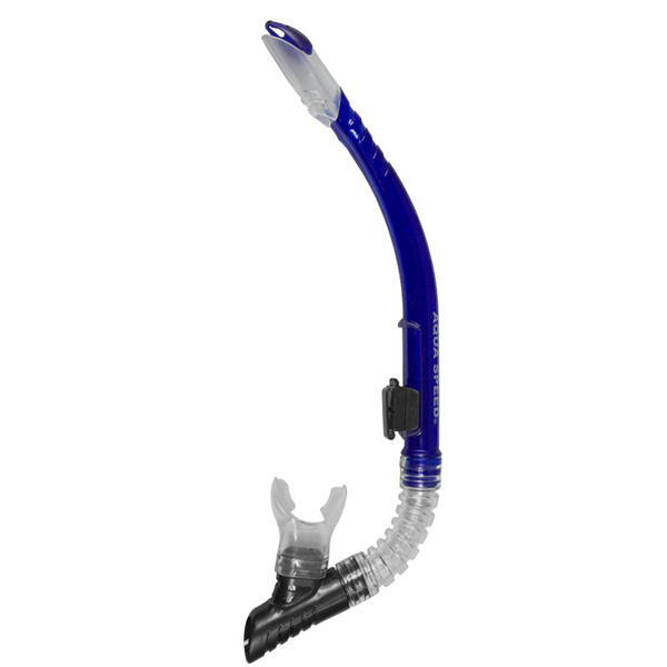 AQUA SPEED Omega potápěčský šnorchl - modrá