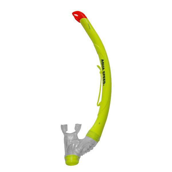 AQUA SPEED Basic dětský potápěčský šnorchl - žlutá