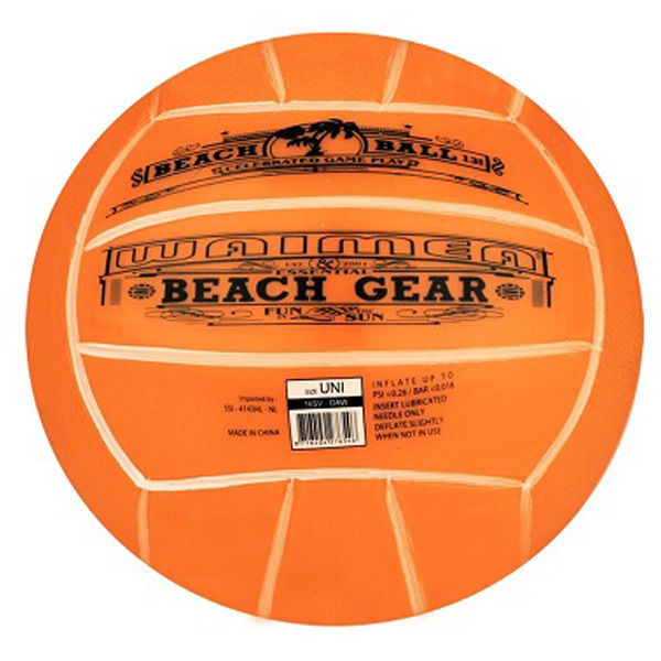 WAIMEA Play plážový míč, 21cm - oranžová