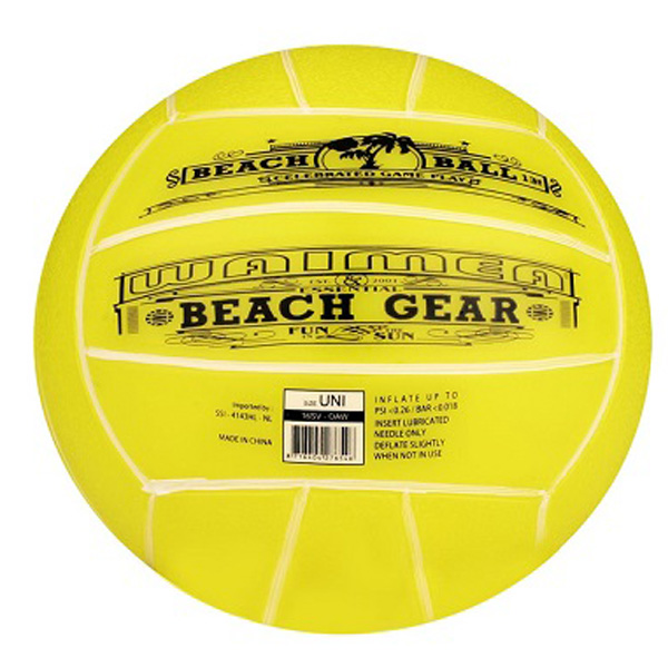 WAIMEA Play plážový míč, 21cm - žlutá