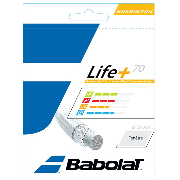 BABOLAT LIFE+ 70 10,2 m badmintonový výplet