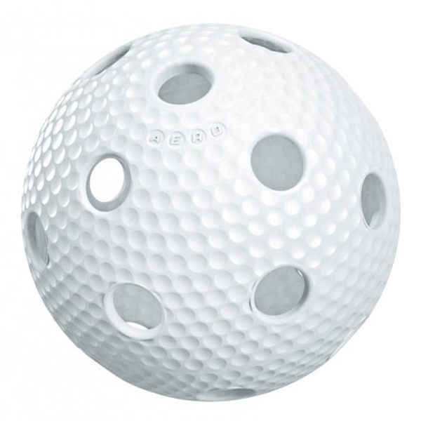 SALMING Aero Plus Ball florbalový míček - bílá