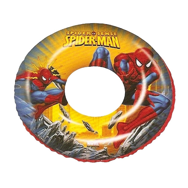 INTEX kruh plavecký Spiderman 16344 nafukovací, 50cm