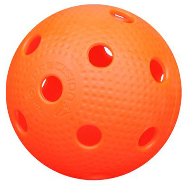 PRECISION Pro League florbalový míček - oranžová