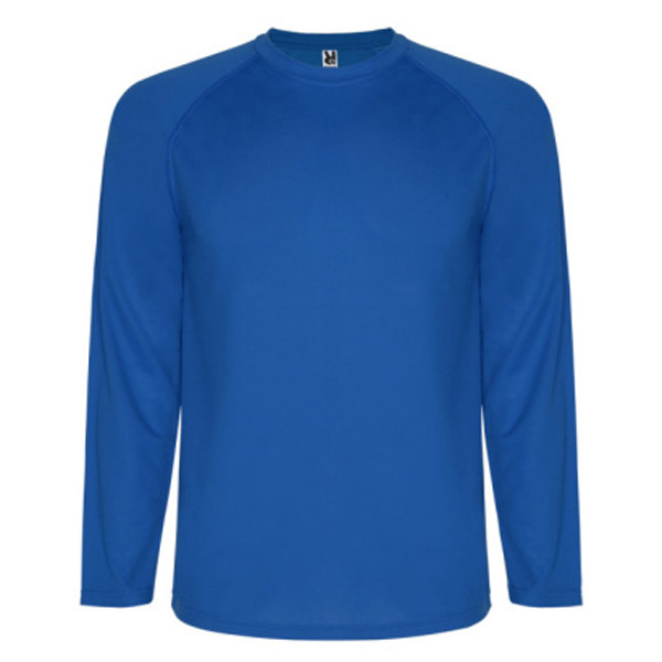 ROLY pánské tričko s dlouhým rukávem MONTECARLO, královská modrá - XL