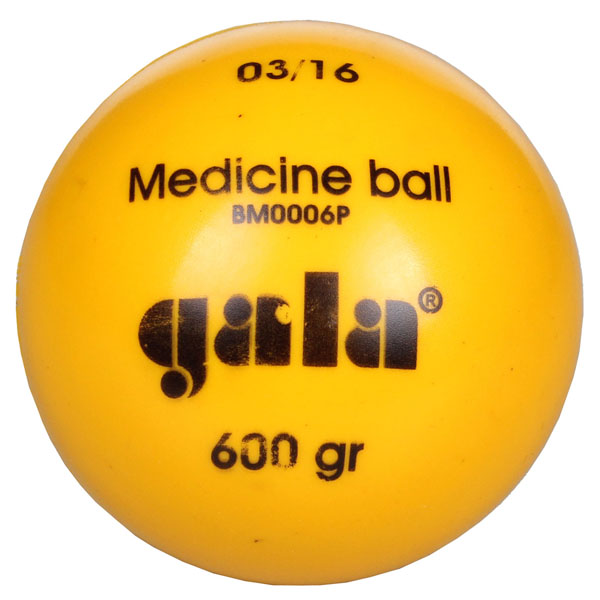 GALA BM P plastový medicinální míč - 600 g