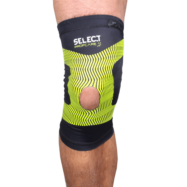 SELECT Compression Knee kompresní návlek na koleno - černá - M