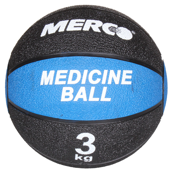 MERCO UFO Dual gumový medicinální míč - 3 kg