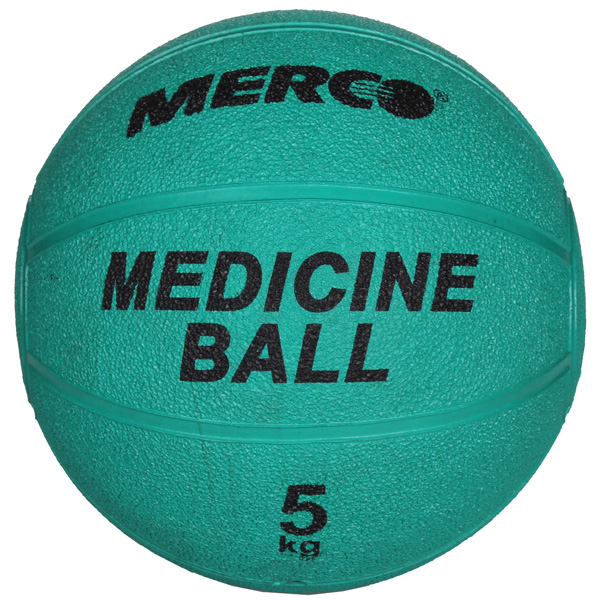 MERCO Single gumový medicinální míč - 5 kg