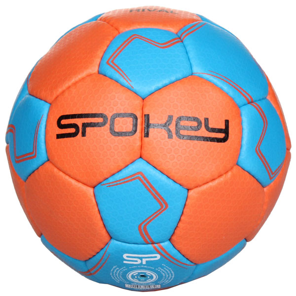 SPOKEY Rival míč na házenou - modrá - oranžová - 2