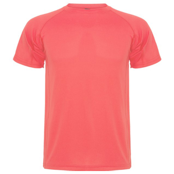 ROLY pánské sportovní tričko MONTECARLO, svítivě korálová - XL