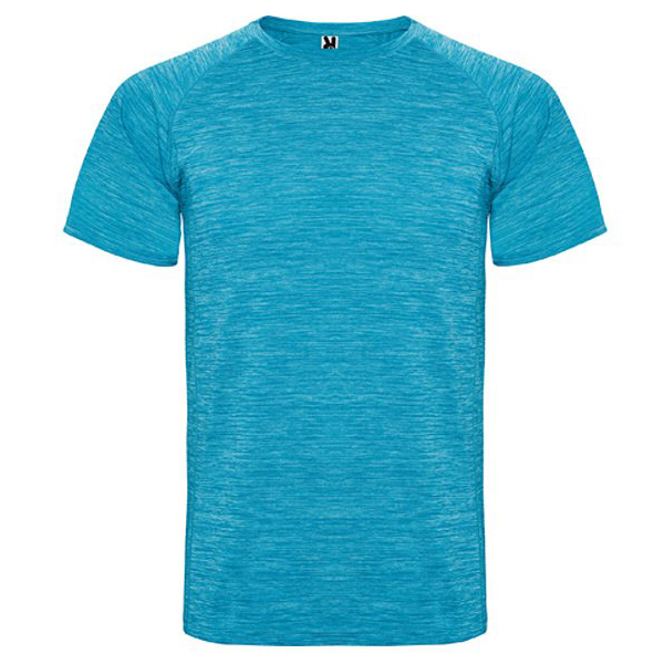 ROLY pánské sportovní tričko AUSTIN, tyrkysová melírová - XL