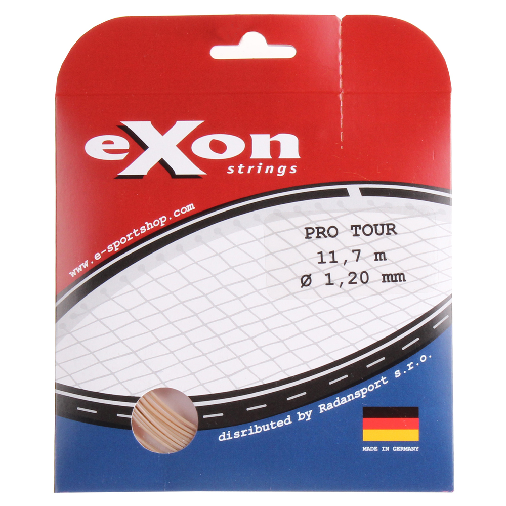 EXON Pro Tour tenisový výplet 11,7 m - cappuccino - 1,25 mm