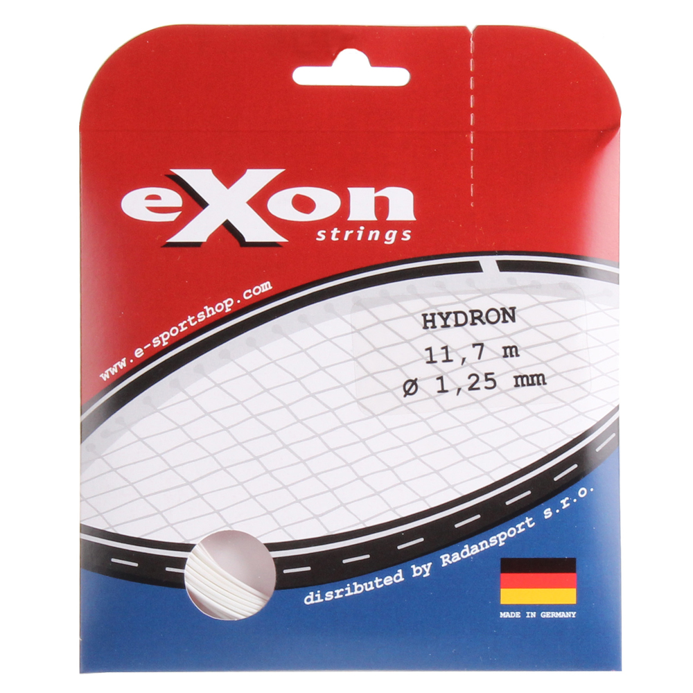 EXON Hydron tenisový výplet 11,7 m - bílá