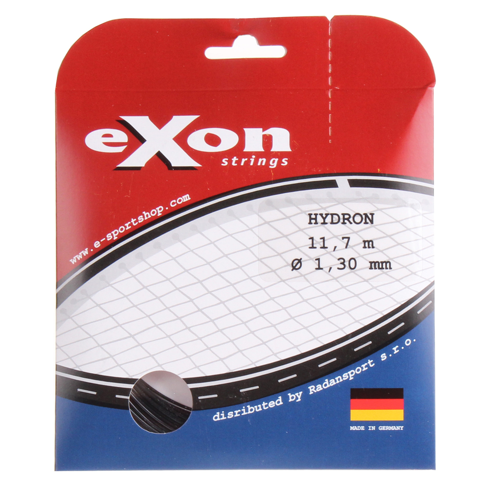 EXON Hydron tenisový výplet 11,7 m - černá