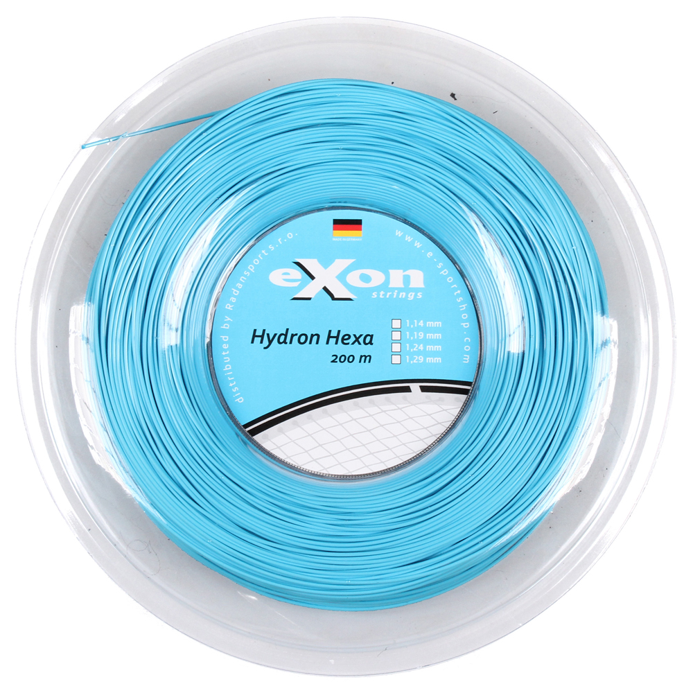 EXON Hydron Hexa tenisový výplet 200 m - modrá