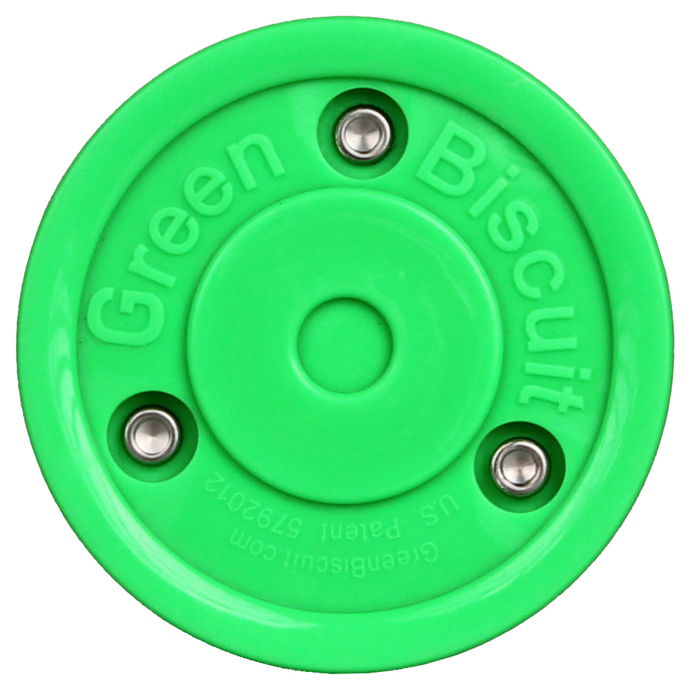 GREEN BISCUIT Original hokejový puk tréninkový - zelená