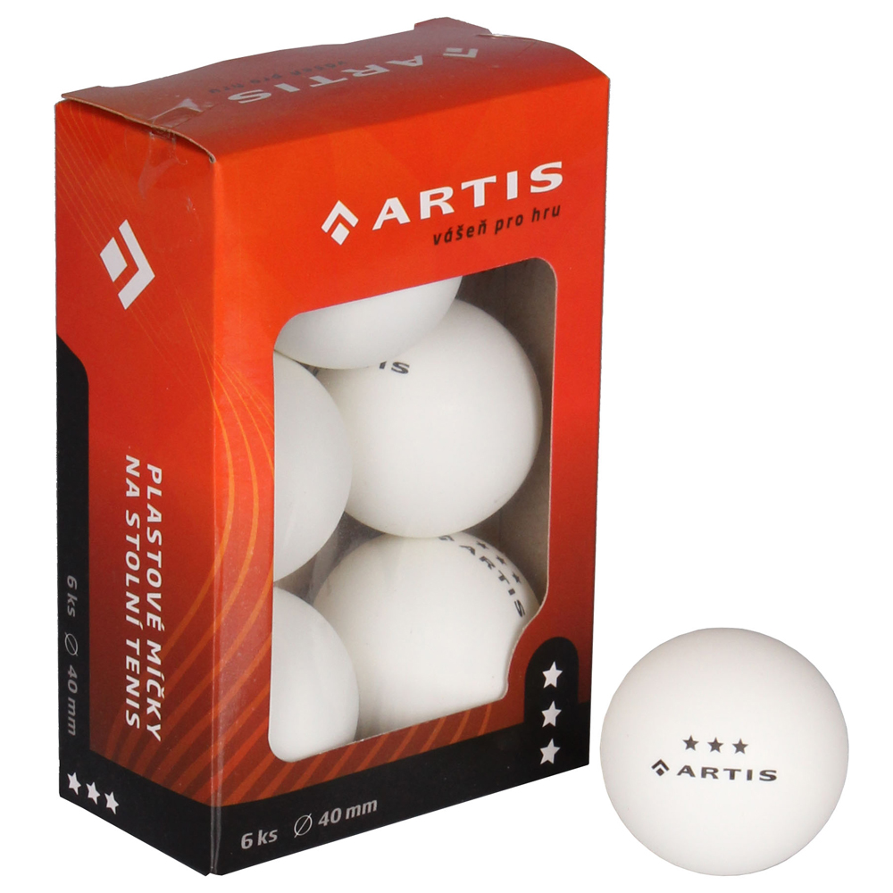 ARTIS Artis 3 hvězdy míčky na stolní tenis