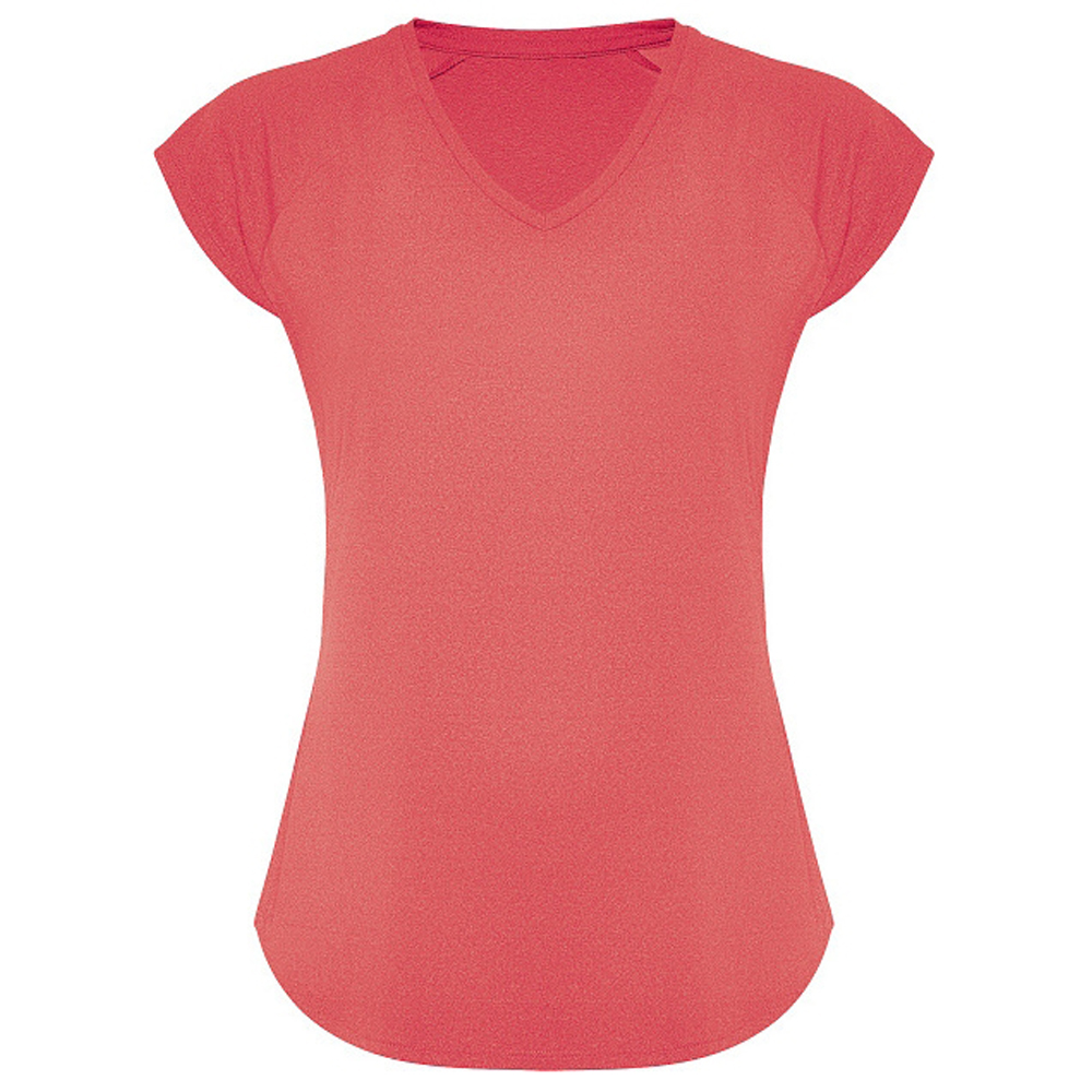 ROLY dámské sportovní tričko AVUS, svítivě korálová - XL