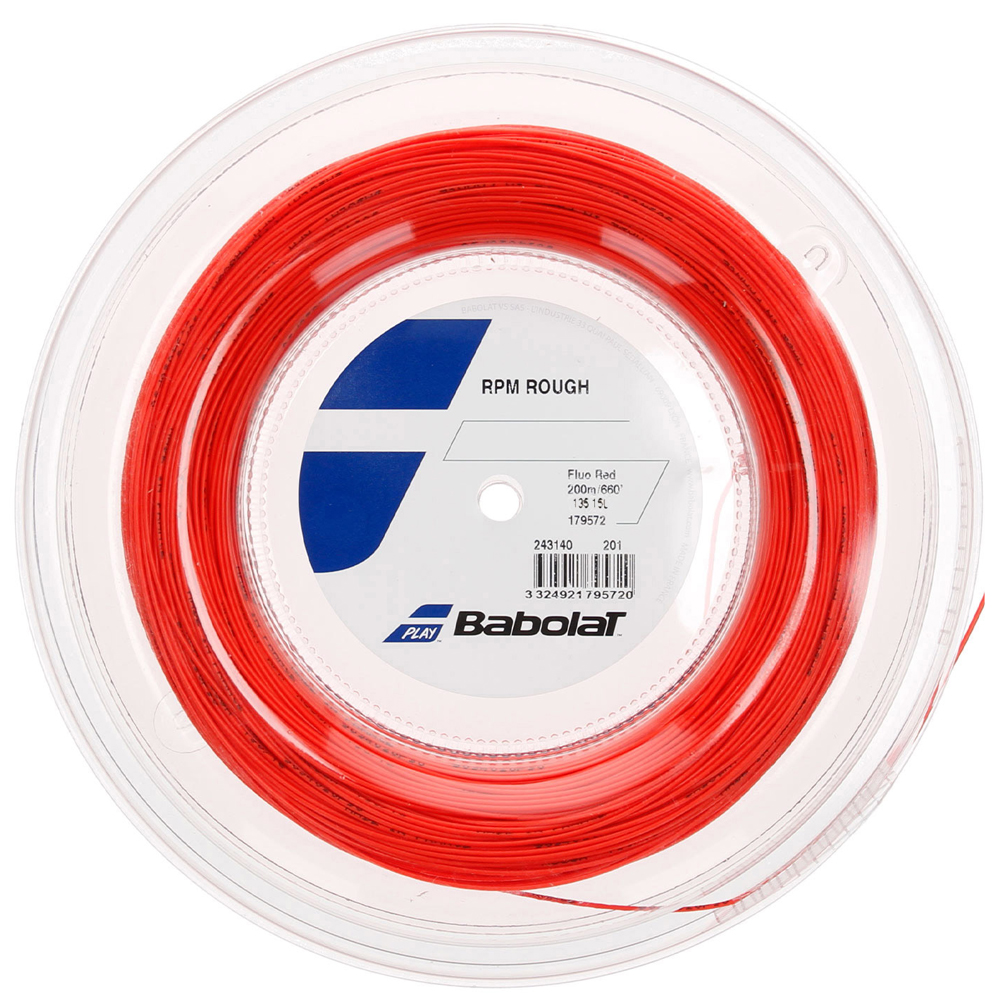 BABOLAT RPM ROUGH RED 200 m tenisový výplet - 1,30 mm