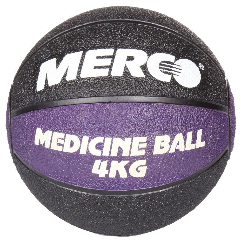 MERCO UFO Dual gumový medicinální míč - 4 kg