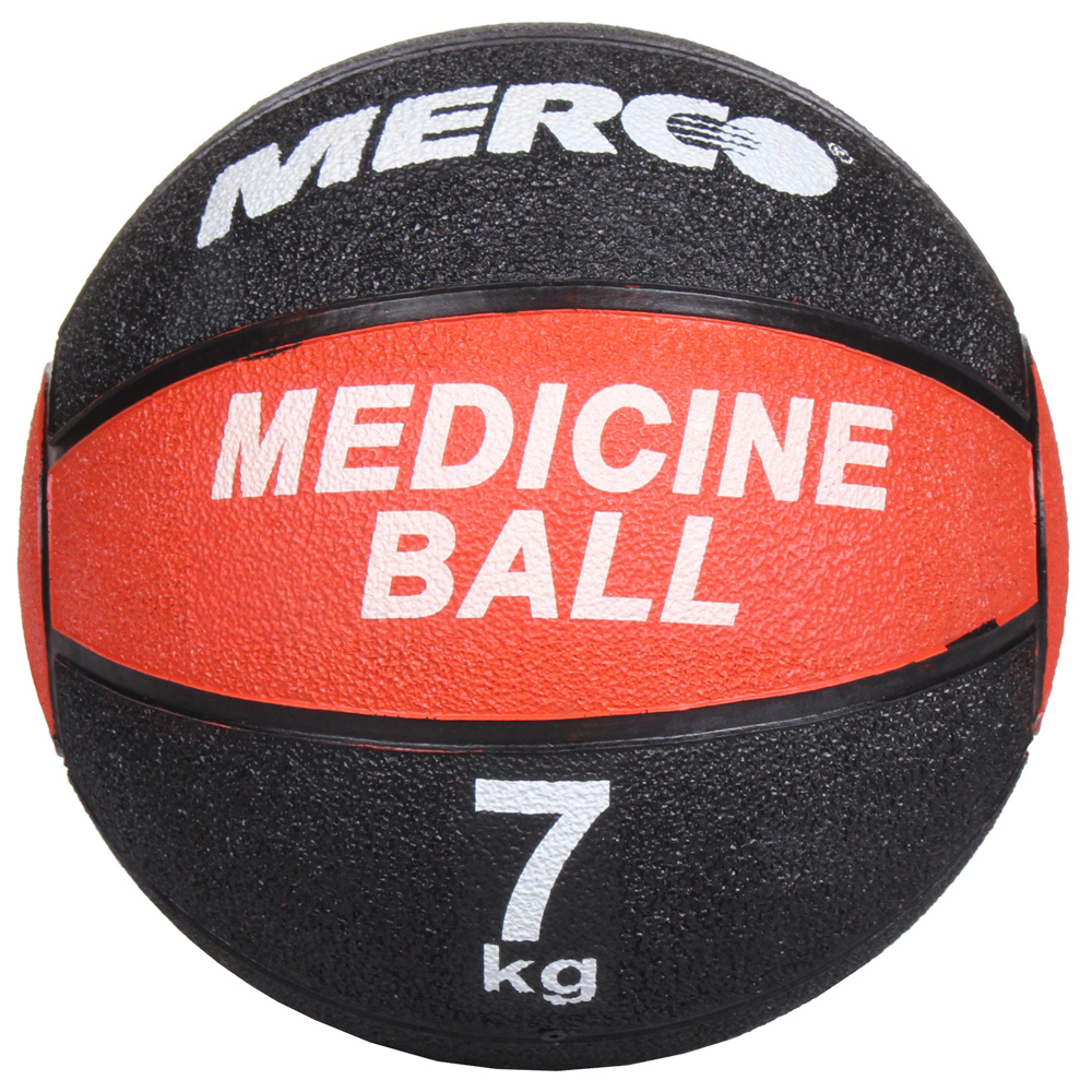 MERCO UFO Dual gumový medicinální míč - 7 kg