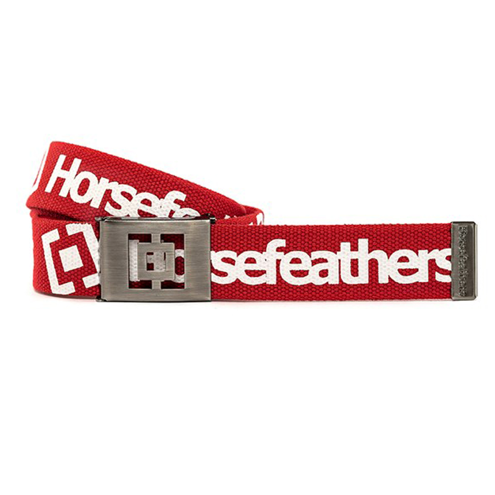 HORSEFEATHERS IDOL RED pásek