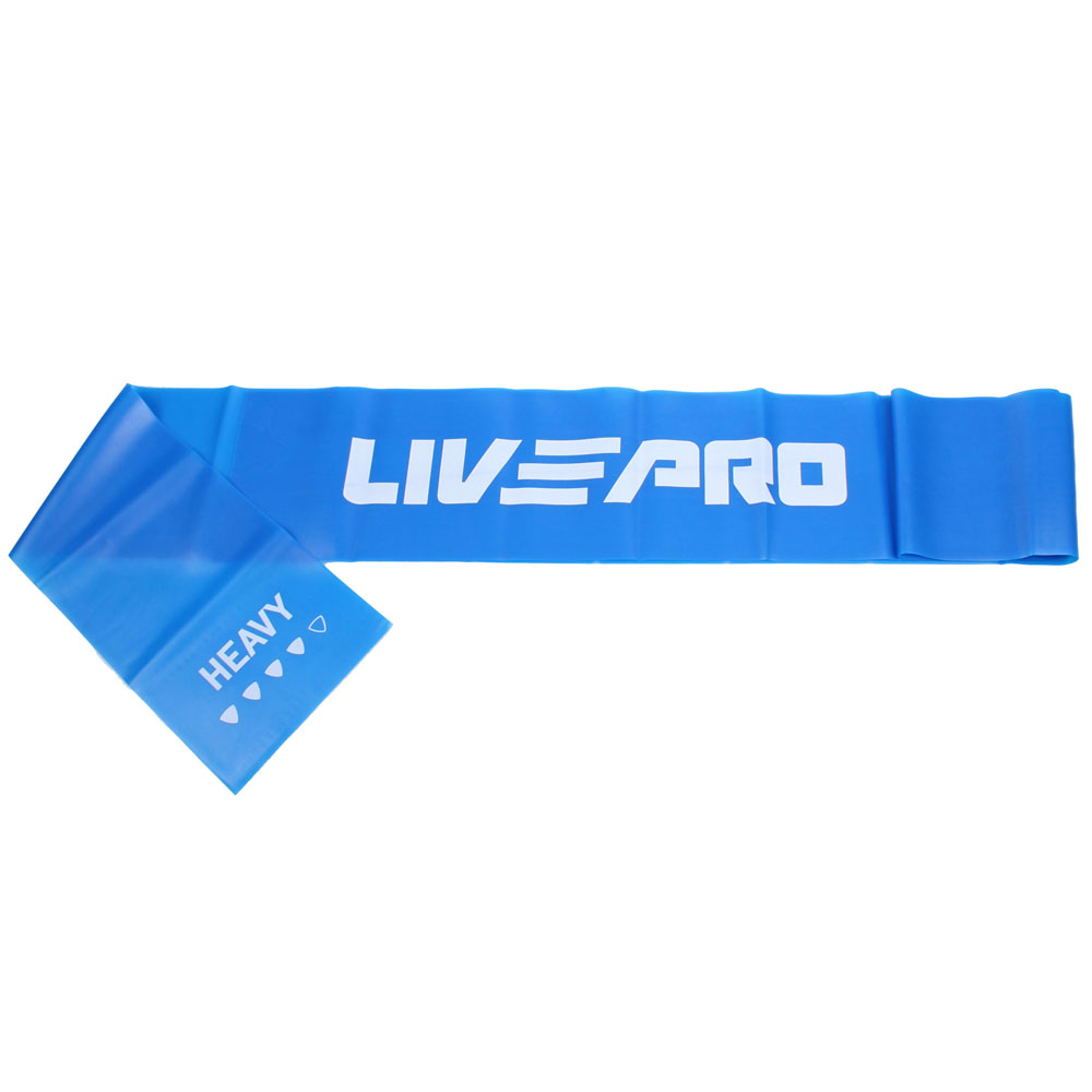 LIVEPRO Resistance LP8413 posilovací guma 200 x 15 cm - modrá