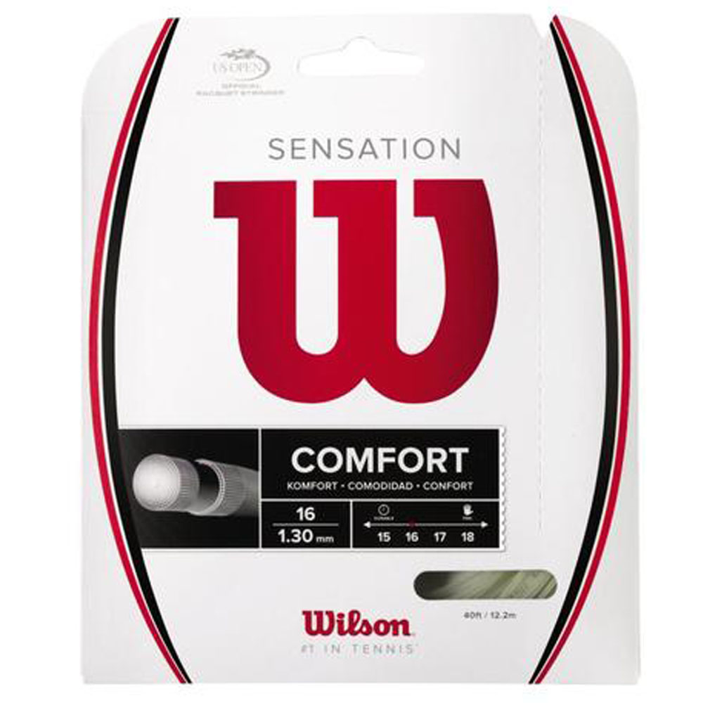 WILSON Sensation tenisový výplet 12,2 m - natural - 1,35 mm