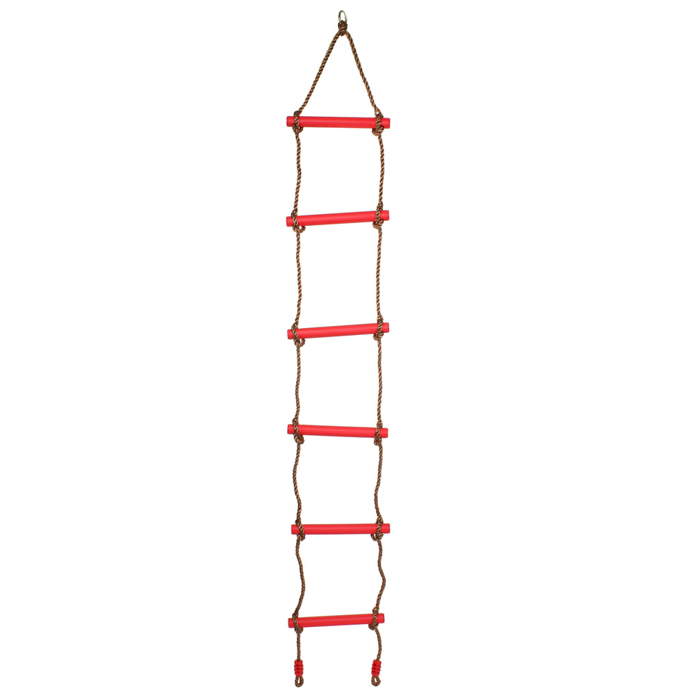MERCO Tarzan provazový žebřík - červená