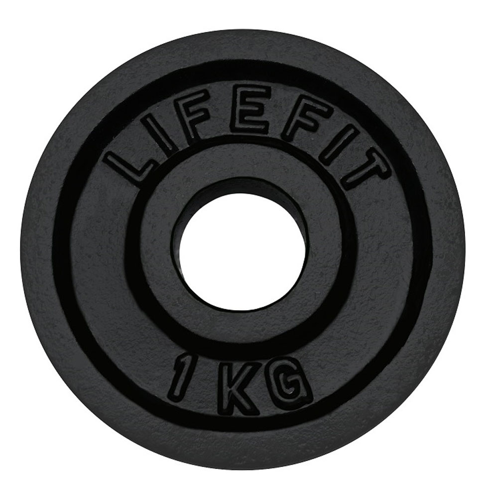 LIFEFIT Kotouč LIFEFIT 1,0kg, kovový, pro 30mm tyč