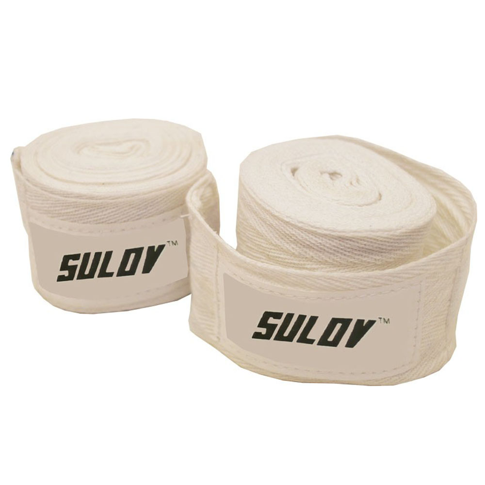 SULOV Box bandáž SULOV bavlna 4m, 2ks, bílá