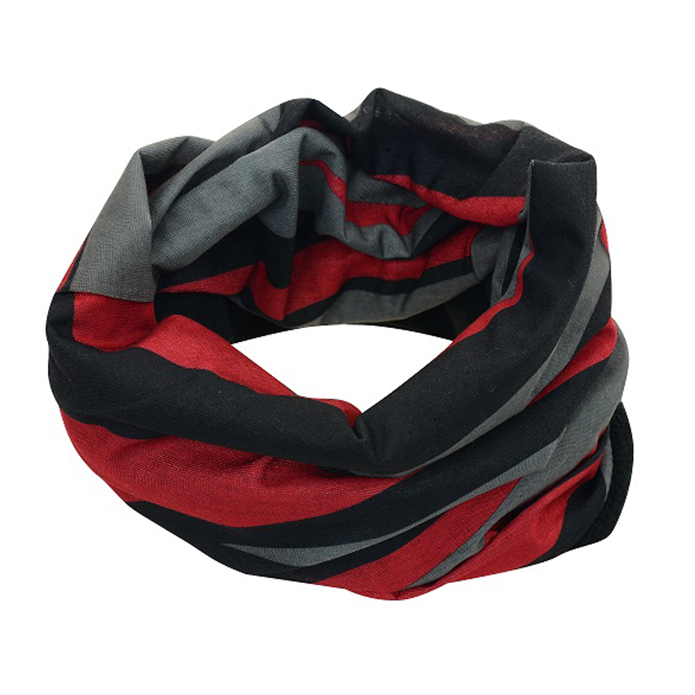 SULOV Sportovní šátek s flísem SULOV, černo-červený