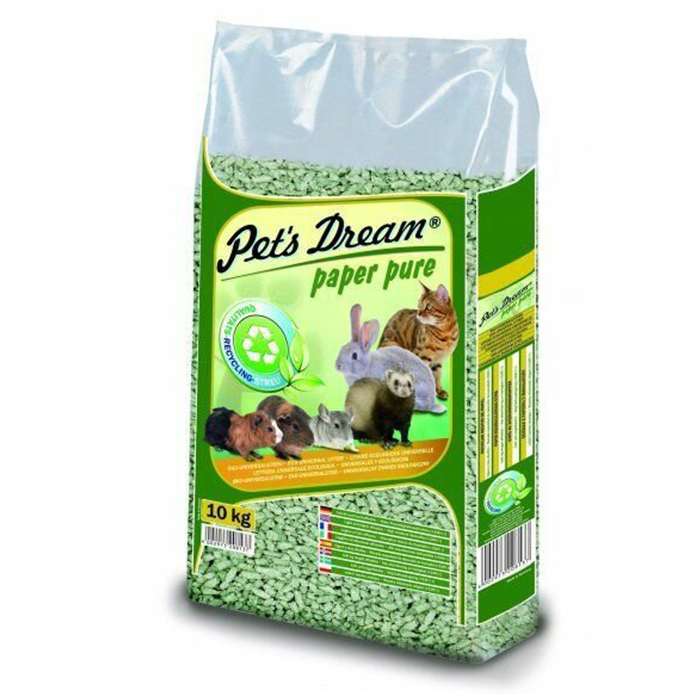TRIXIE Pets dream - PAPER PUR papírová podestýlka 10 l (4,3 kg)