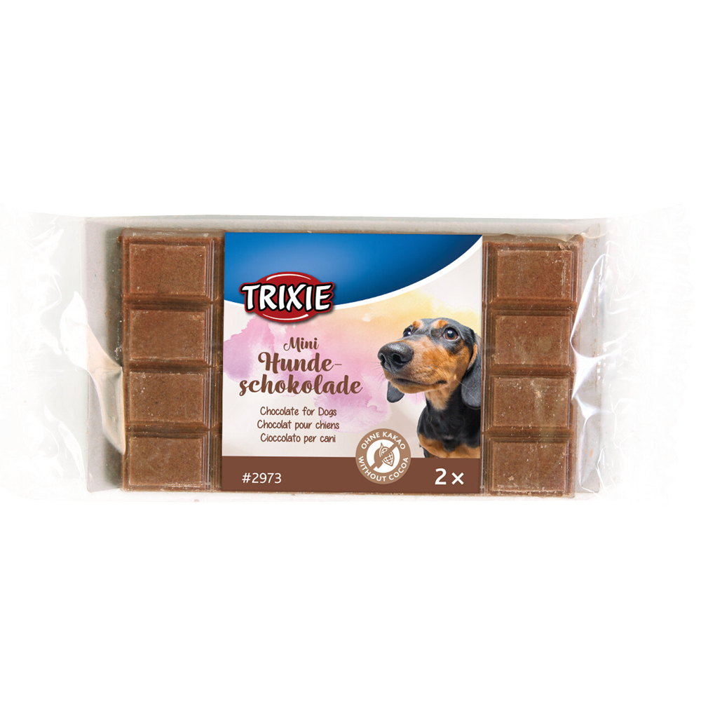 TRIXIE Mini Schoko - čokoláda s vitamíny hnědá 30g - TRIXIE