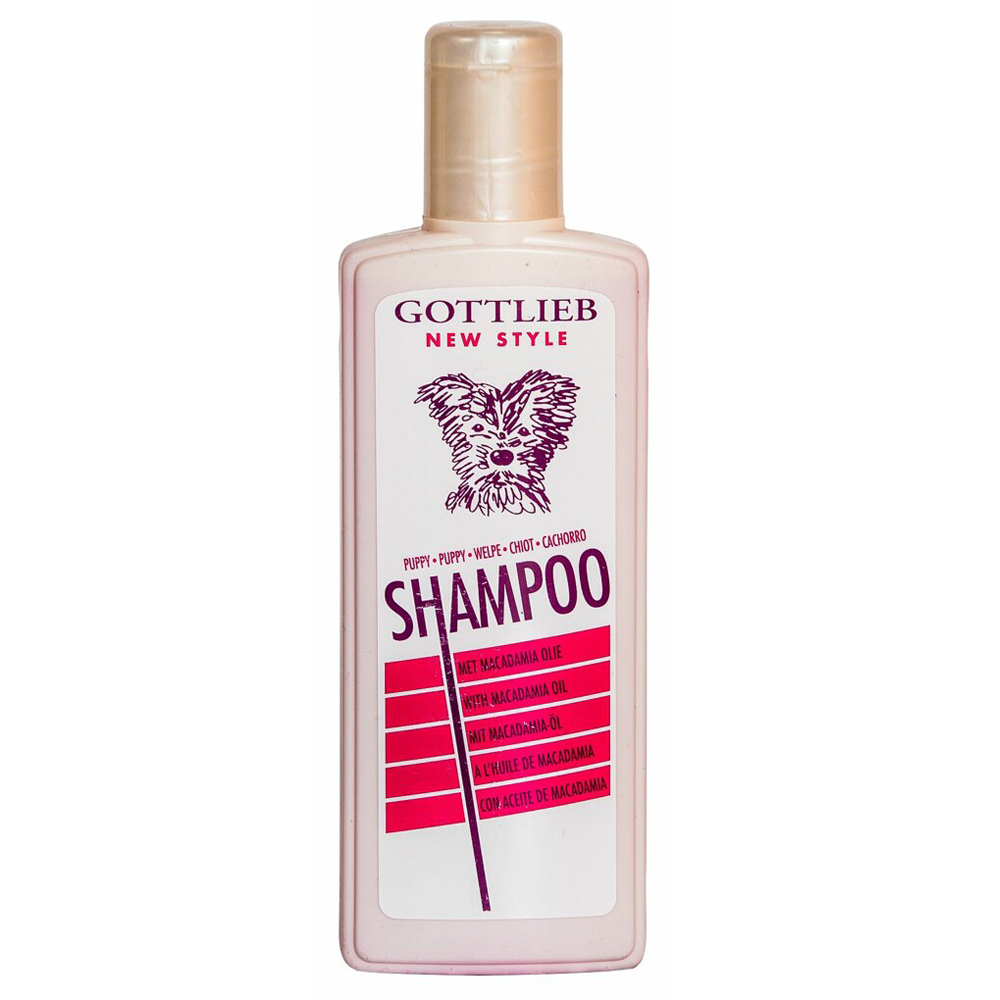 TRIXIE Gottlieb Puppy šampon 300ml - pro štěňata s makadamovým olejem
