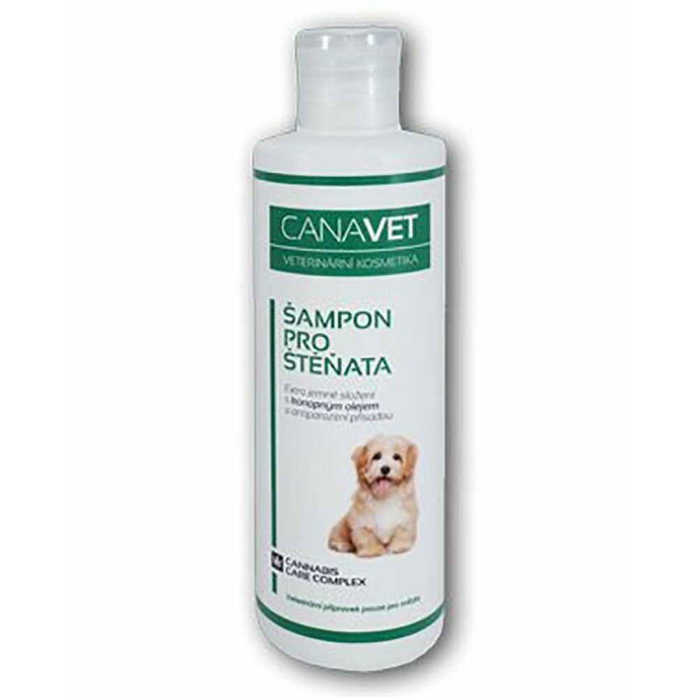 TRIXIE CANAVET šampon pro štěňata s antipar.přísadou Canabis 250 ml