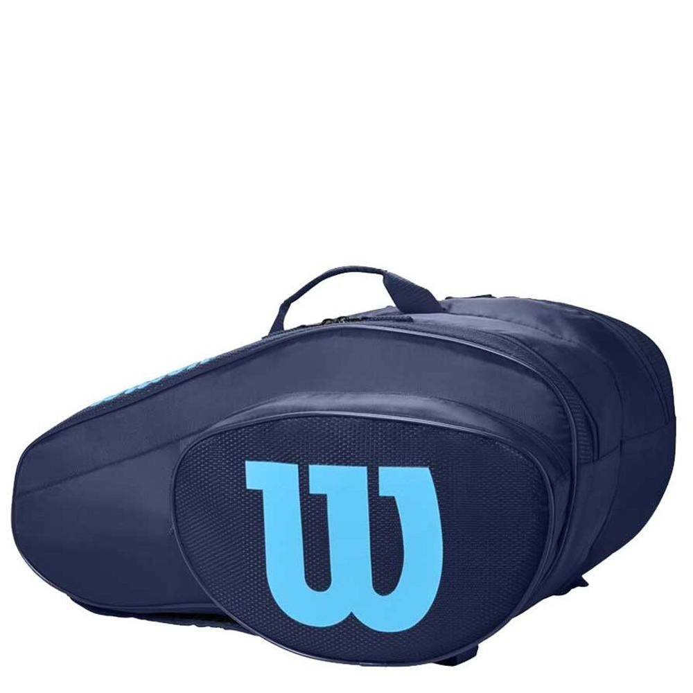 Padelová taška WILSON TEAM PADEL BAG NAVY / BRIGHT BLUE