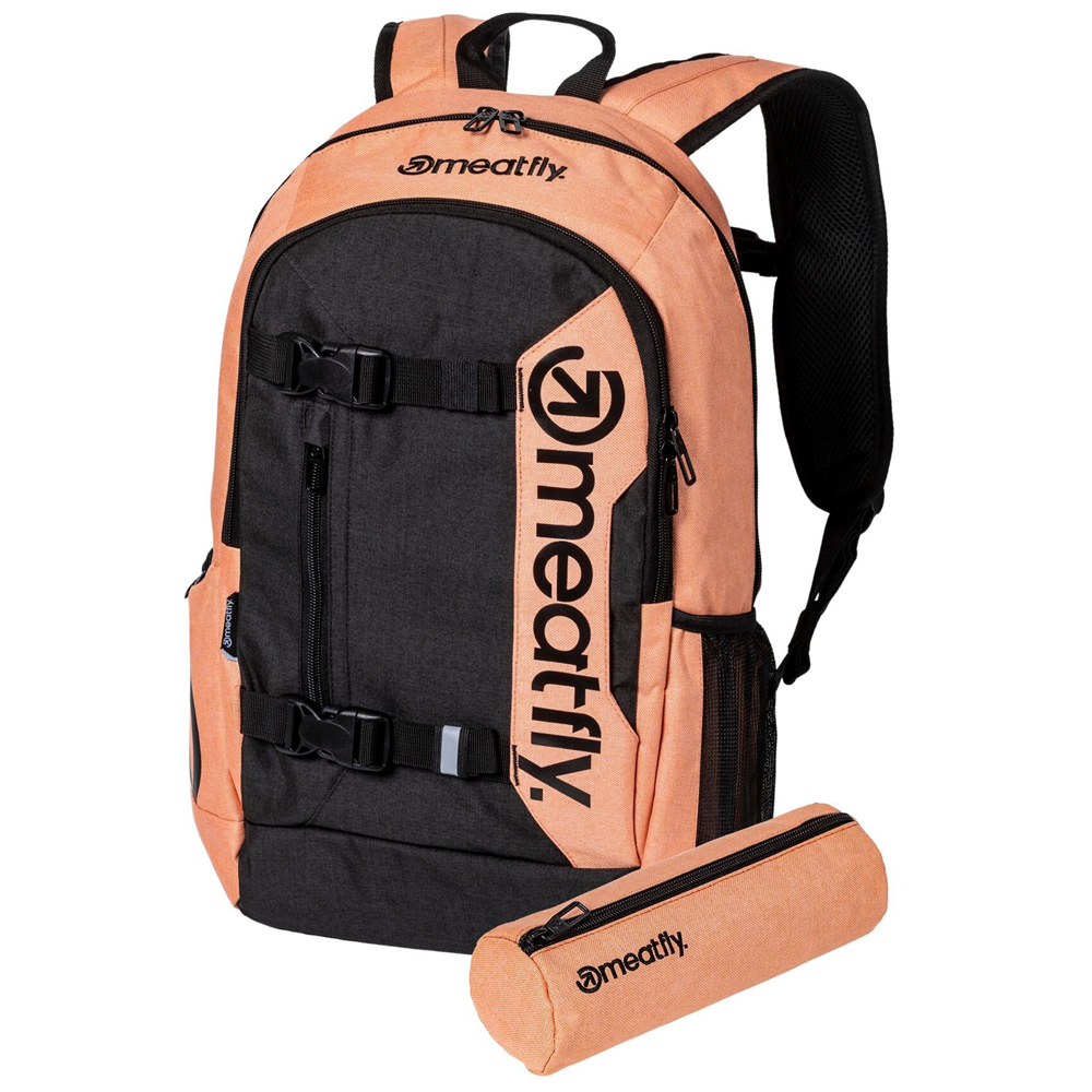 MEATFLY BASEJUMPER PEACH / CHARCOAL 22 L batoh