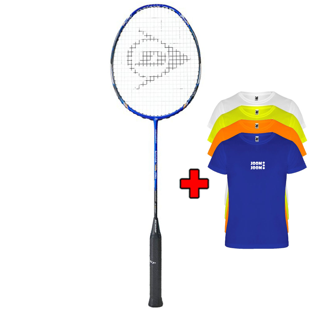Badmintonová raketa DUNLOP NANOBLADE SAVAGE WOVEN SPECIAL PRO 2023 + b