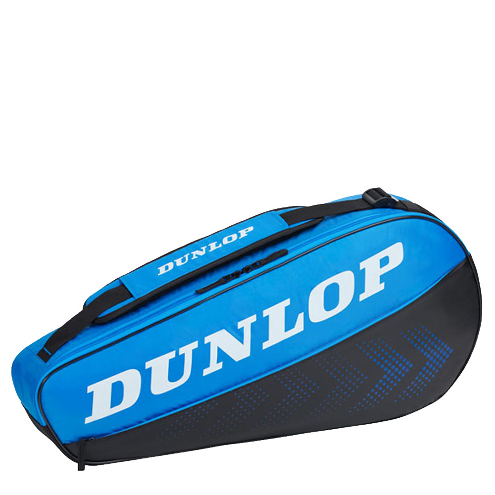 Tenisová taška DUNLOP FX CLUB 3R BLACK / BLUE 2023