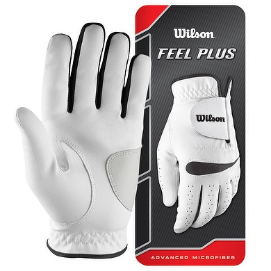 Golfová rukavice pravá pánská WILSON FEEL PLUS MRH WGJA00065 - M/L