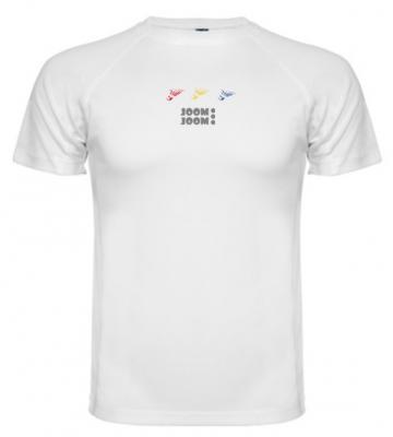 JOOM JOOM pánské badmintonové tričko VALENCIA, bílé