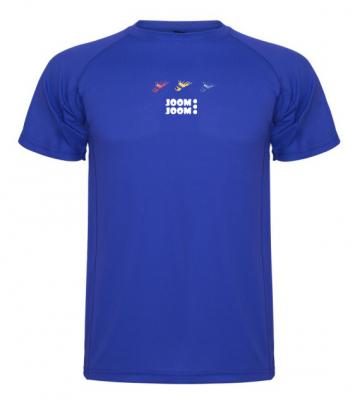 JOOM JOOM dětské badmintonové tričko VALENCIA, královská modrá