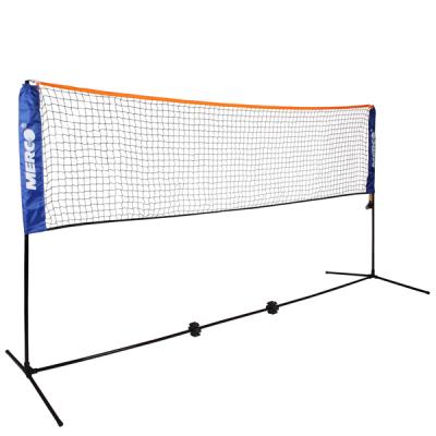 MERCO badminton/tenis set 6,1 m stojany na kurt vč. sítě