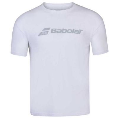 BABOLAT EXERCISE BOY BABOLAT TEE WHITE chlapecké tričko