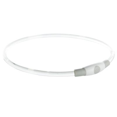 TRIXIE Flash light ring USB, blikací obojek, S-M: 40 cm/ ø 8 mm (RP 2,10 Kč)