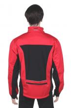 MERCO Softshelová bunda Ski Windproof - červená/černá